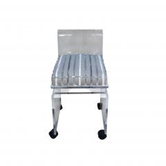 Charles Hollis Jones Charles Hollis Jones Lucite Swivel Vanity Chair Stool - 4690273
