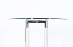 Charles Hollis Jones Charles Hollis Jones Metric Chrome Lucite Dining Table - 2237446