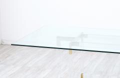 Charles Hollis Jones Charles Hollis Jones Metric Lucite Brass Dining Table - 3239306
