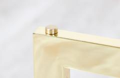 Charles Hollis Jones Charles Hollis Jones Metric Lucite Brass Dining Table - 3239310