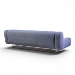 Charles Hollis Jones Charles Hollis Jones Mid Century Waterfall Bear Lucite Base Sofa - 4584669