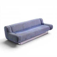 Charles Hollis Jones Charles Hollis Jones Mid Century Waterfall Bear Lucite Base Sofa - 4584670