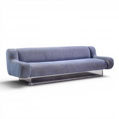 Charles Hollis Jones Charles Hollis Jones Mid Century Waterfall Bear Lucite Base Sofa - 4584749