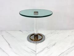 Charles Hollis Jones Charles Hollis Jones O Line Side Table 1970s - 3176372