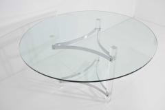 Charles Hollis Jones Charles Hollis Jones Table Bases in Chrome and Lucite - 1370160