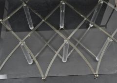 Charles Hollis Jones Charles Hollis Jones Treillage Coffee Table in Polished Nickel - 319054