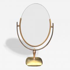 Charles Hollis Jones Charles Hollis Jones Vanity or Table Mirror in Antique Brass - 144414