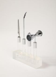 Charles Hollis Jones Lucite Bar Set - 3945972