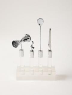 Charles Hollis Jones Lucite Bar Set - 3945977