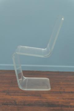 Charles Hollis Jones Lucite Side Chair - 4019059