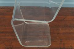 Charles Hollis Jones Lucite Side Chair - 4019061