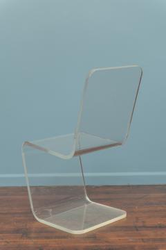 Charles Hollis Jones Lucite Side Chair - 4019062