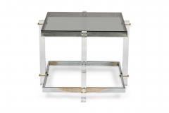 Charles Hollis Jones Lucite and Chrome Coffee Table Style of Charles Hollis Jones - 4273110
