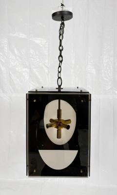 Charles Hollis Jones Marian Jamieson Hollis Lucite Bronze Pendant Light Charles Hollis Jones - 4715050