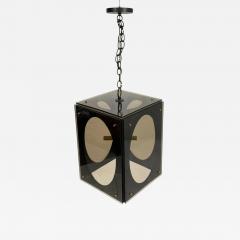 Charles Hollis Jones Marian Jamieson Hollis Lucite Bronze Pendant Light Charles Hollis Jones - 4716805