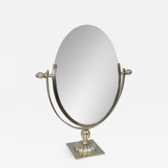 Charles Hollis Jones Mid Century Modern Solid Brass Vanity Mirror - 766548