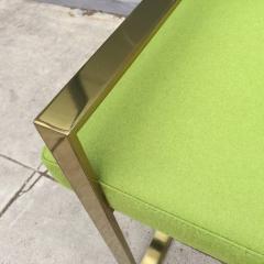 Charles Hollis Jones Pair of Charles Hollis Jones Benches in Polished Brass - 345134