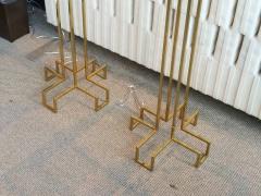 Charles Hollis Jones Pair of Ear Ring Floor Lamps in Brass Charles Hollis Jones 2014 - 34320
