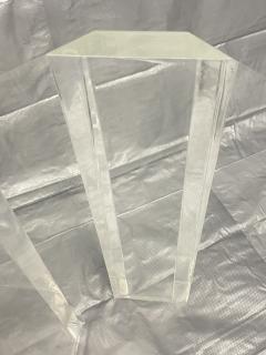 Charles Hollis Jones Signed 1974 Lucite Console Table by Charles Hollis Jones Los Angeles - 4365940