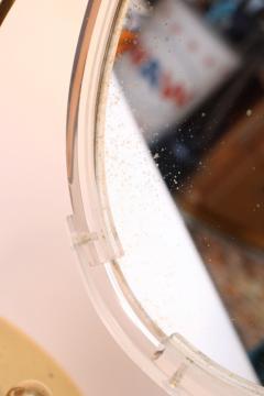 Charles Hollis Jones Vintage Double Sided Vanity Mirror in Brass and Lucite by Charles Hollis Jones - 4364892