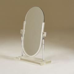 Charles Hollis Mid century American Lucite mirror by Charles Hollis - 2756508