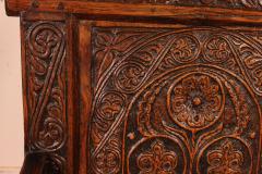 Charles I Joined Oak Armchair Early 17th Century - 3127212