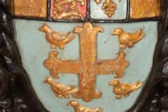 Charles II Carved Crest Of The Arms Of Westminster School - 4139432