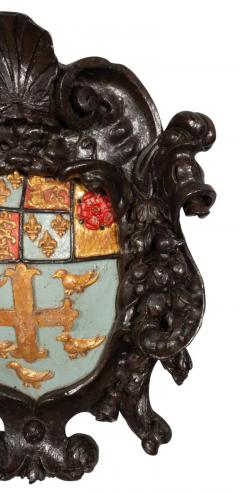 Charles II Carved Crest Of The Arms Of Westminster School - 4139465