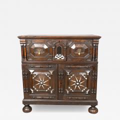 Charles II Oak And Bone Inlaid Chest - 4707959