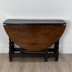 Charles II Oak Drop Leaf Table England 17th Century - 1409089