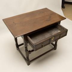 Charles II Oak Side Table - 80187