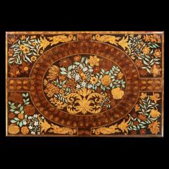 Charles II Olive Oyster Floral Marquetry Table - 3123289