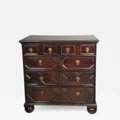 Charles II Queen Anne Paneled Chest England circa 1710 - 2615992