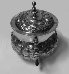 Charles II Silver Caudle Cup with Cover London 1663 - 1189446