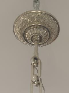 Charles J Weinstein Czech Art Deco Starburst Chandelier Circa 1930 Distributed by C J Weinstein - 4749287
