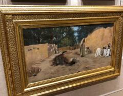 Charles James Theriat Charles James Theriat Orientalist Oil Painting circa 1890 - 775893