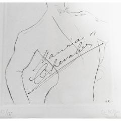 Charles Kieffer 4 Maurice Chevalier Signed Etchings by Charles Kiffer - 4320160