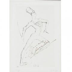 Charles Kieffer 4 Maurice Chevalier Signed Etchings by Charles Kiffer - 4320162