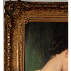 Charles Loring Elliott Antique Charles Loring Elliot Portrait Oil Painting 1812 1868 Mother and Child - 4359365