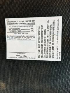 Charles Pfister Charles Pfister for Knoll Cream Leather Lounge Chair Labeled American 1980s - 4712192