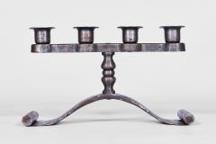 Charles Piguet A Pair of Wrought Iron Candlesticks by Charles Piguet - 926153