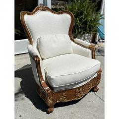 Charles Pollock 18th C Style Charles Pollock for William Switzer Bergere Chair - 3218523