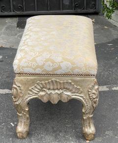 Charles Pollock 18th C Style Charles Pollock for William Switzer Giltwood Footstool Ottoman - 2483504