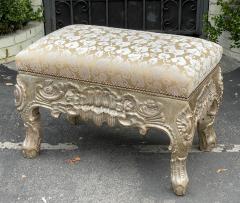 Charles Pollock 18th C Style Charles Pollock for William Switzer Giltwood Footstool Ottoman - 2483528