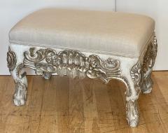 Charles Pollock 18th Century Style Charles Pollock for William Switzer Footstool Ottoman - 2483521