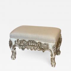 Charles Pollock 18th Century Style Charles Pollock for William Switzer Footstool Ottoman - 2486220