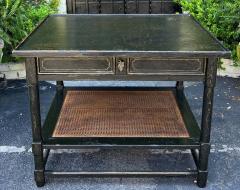 Charles Pollock 19th C Style Charles Pollock Black Gold Chinoiserie Side Table - 3069520