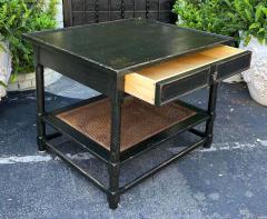 Charles Pollock 19th C Style Charles Pollock Black Gold Chinoiserie Side Table - 3069535