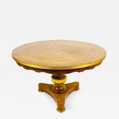 Charles Pollock Charles Pollock for William Switzer Giltwood Center Dining Table - 2729842