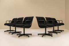 Charles Pollock Set of 12 Executive Pollock Chairs by Charles Pollock for Knoll USA 1963 - 2978921